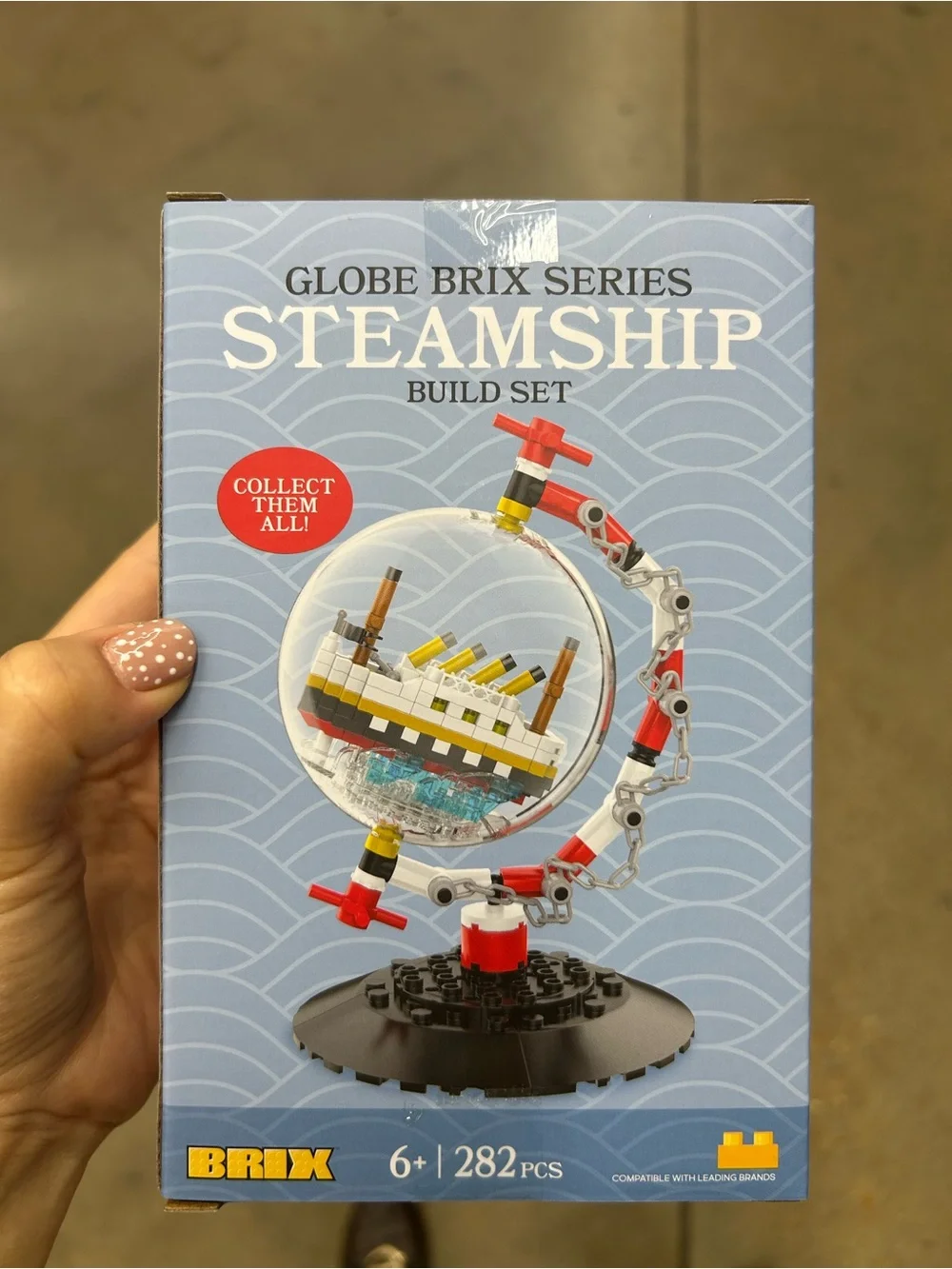 Globe Brix Series Steamship Build Set